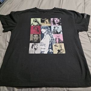 Taylor Swift Black ERAS TOUR SHIRT